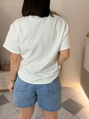 WHITE AMORE  TSHIRT
