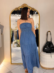 MICHEL DENIM DRESS