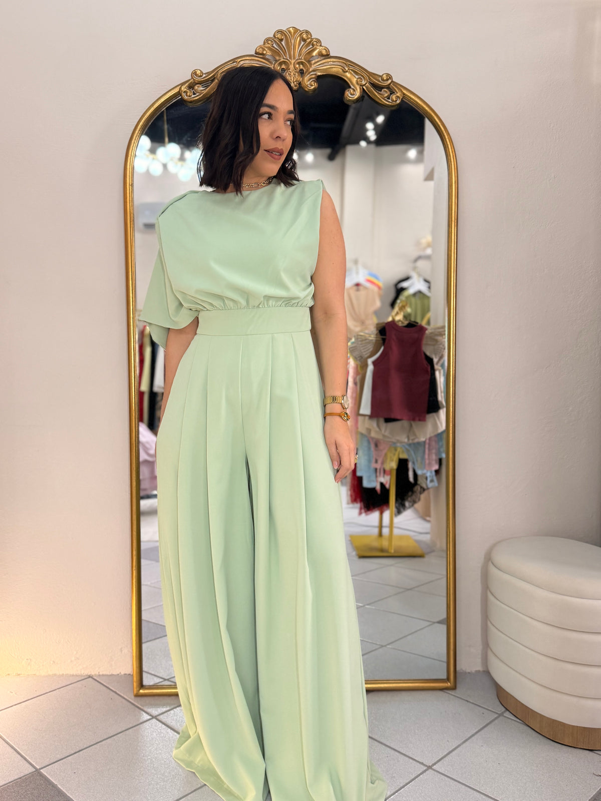 IN SAGE JUMPSUIT ELEGANTE