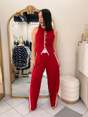 AMELIA" RED SET DOS PEZAS