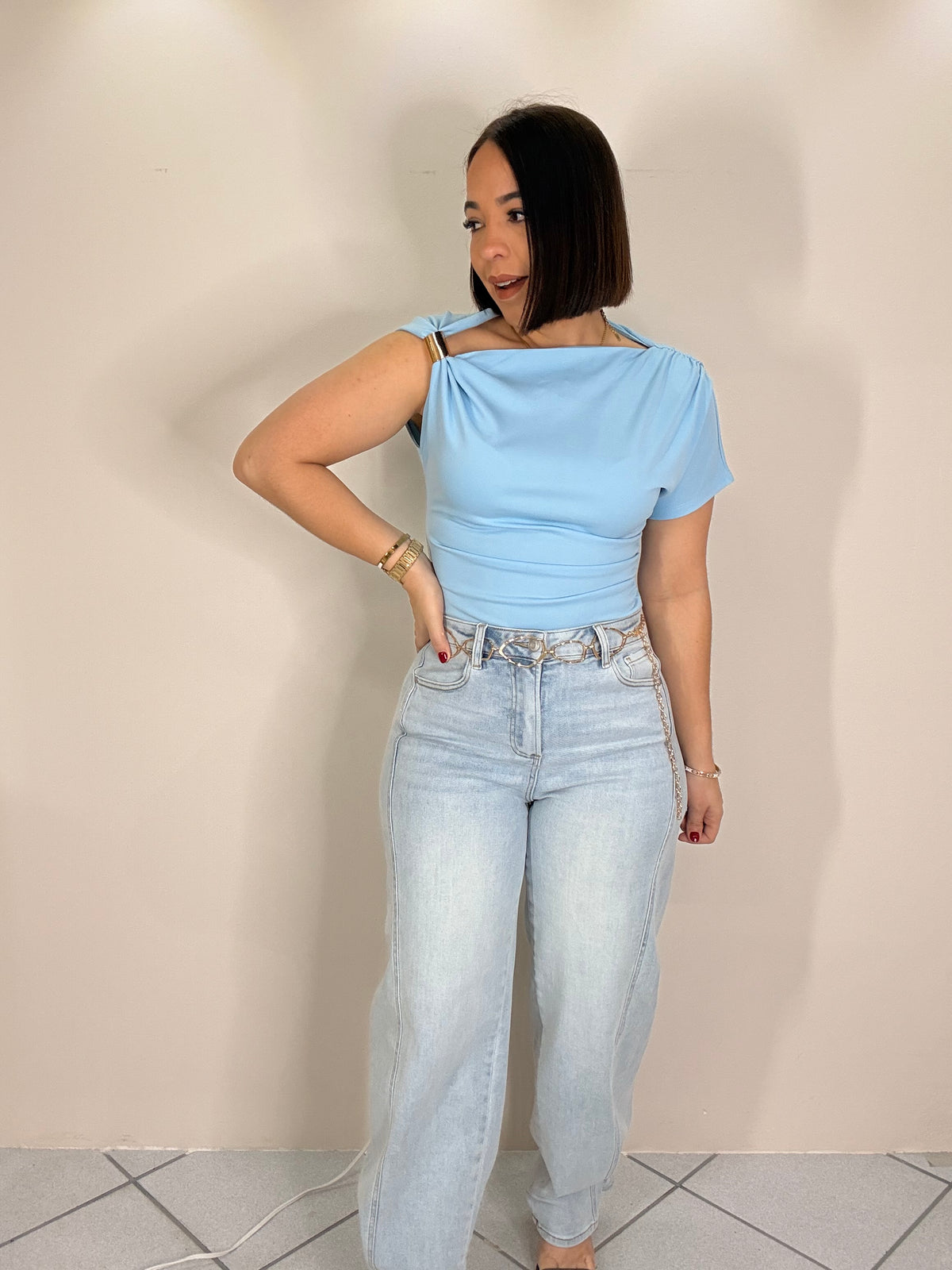 BLUSA BABY BLUE