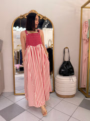 KAMILA"  RED  DRESS