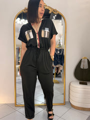 ARENA BLACK JUMPSUIT