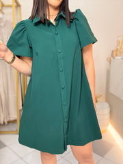 ISABEL¨HUNTER GREEN DRESS
