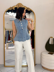 CATALINA DENIM TOP