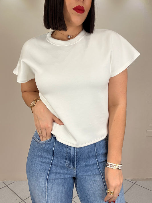 LARA - BLANCA TSHIRT
