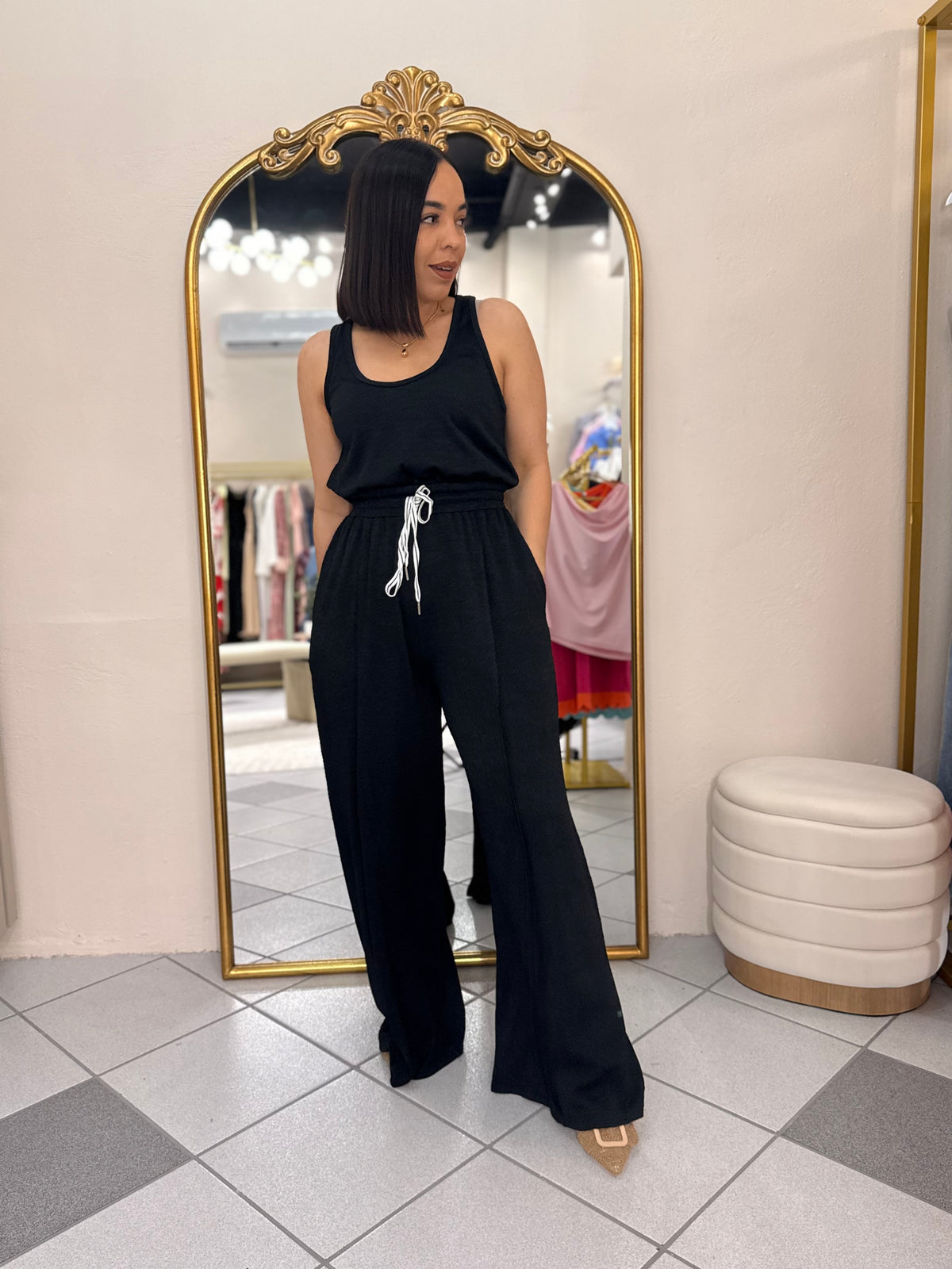 BLACK JUMPSUIT
