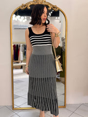 DRESS NEGRO Y BLANCO