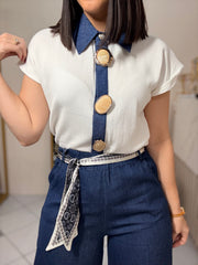 BLUSA WHITE PAO
