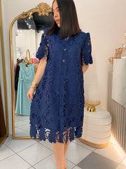 VESTIDO ELEGANTE AZUL