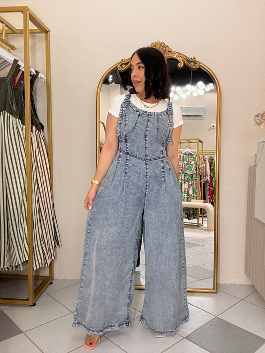 JUMPSUIT DENIM TENCEL