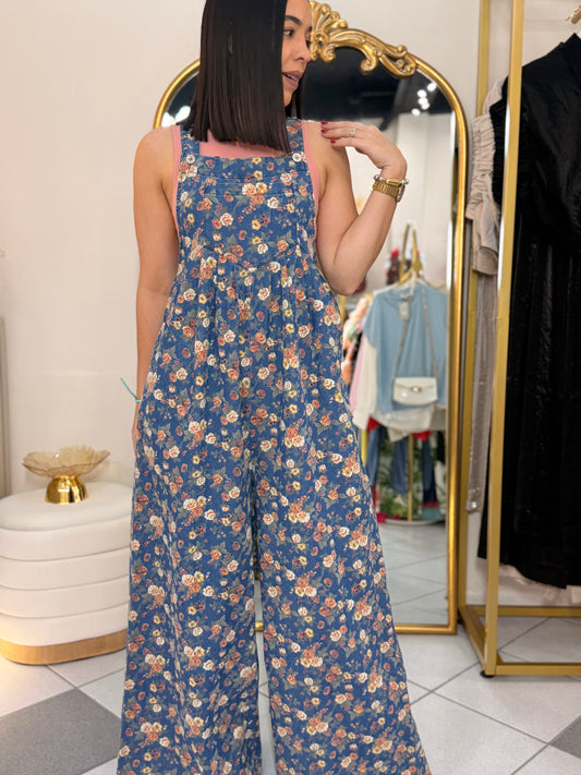 NEISHALIS” FLOR JUMPSUIT