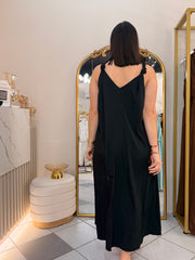NELIZA MAXI DRESS BLACK