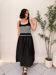 NELI MIDI DRESS BLACK