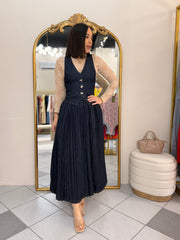 KAREN  DENIM DRESS