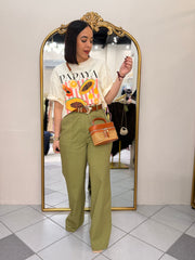 PEACH  PAPAYA TSHIRT