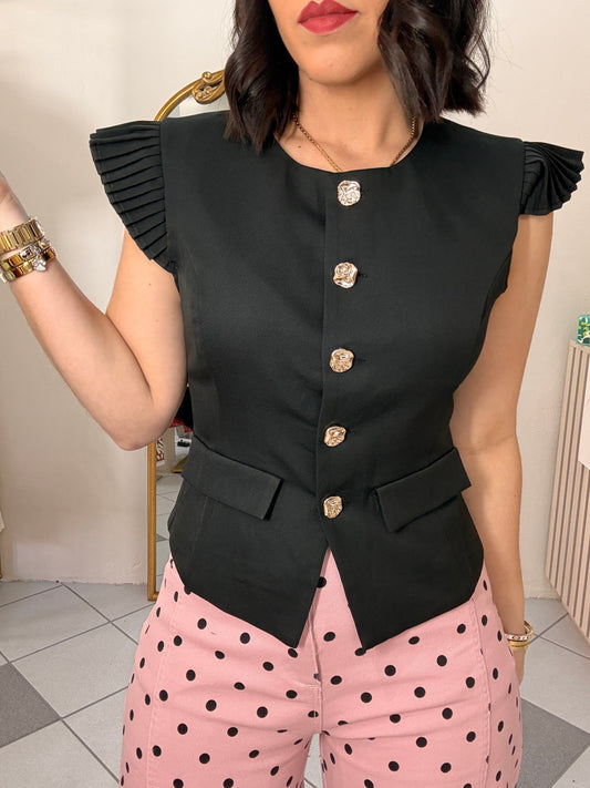 TANAIRA  “ BLUSA BLACK