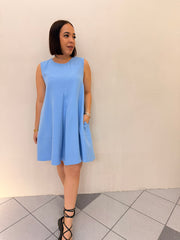 TANAIRI BLUE  DRESS