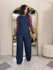 DARK DENIM SET DOS PIEZA