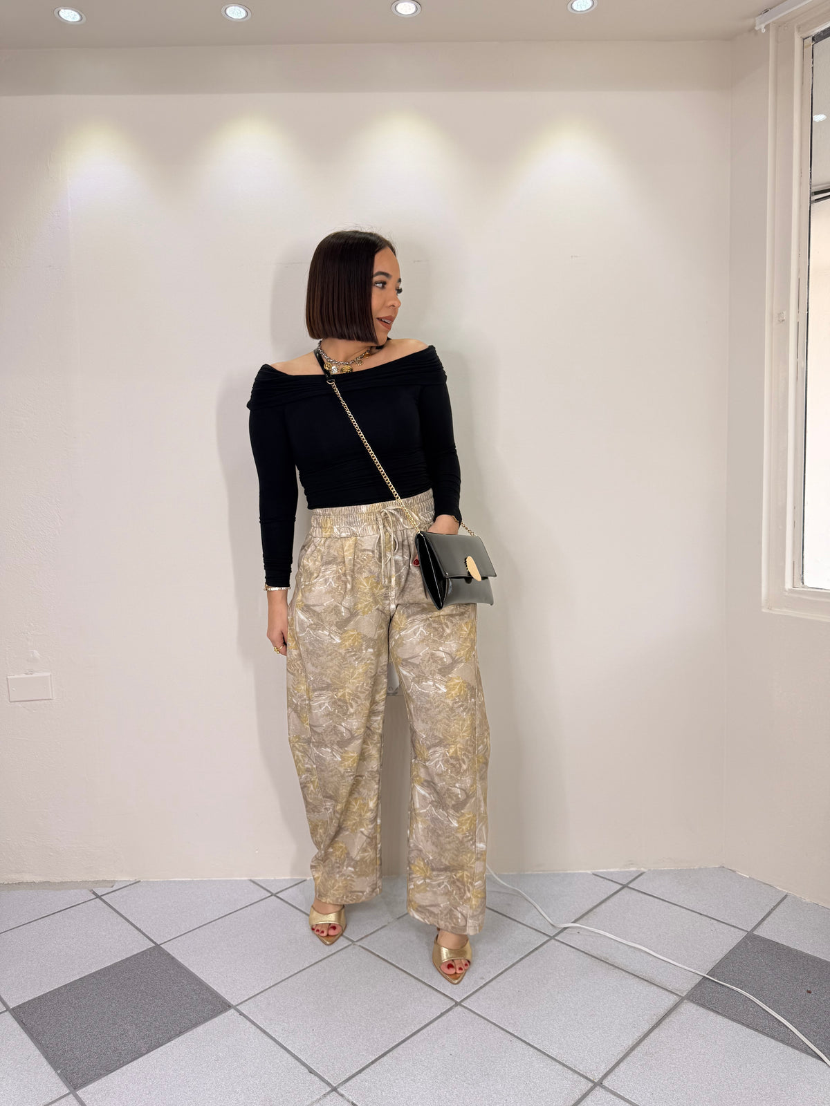 THAIRY " BARREL PANTS