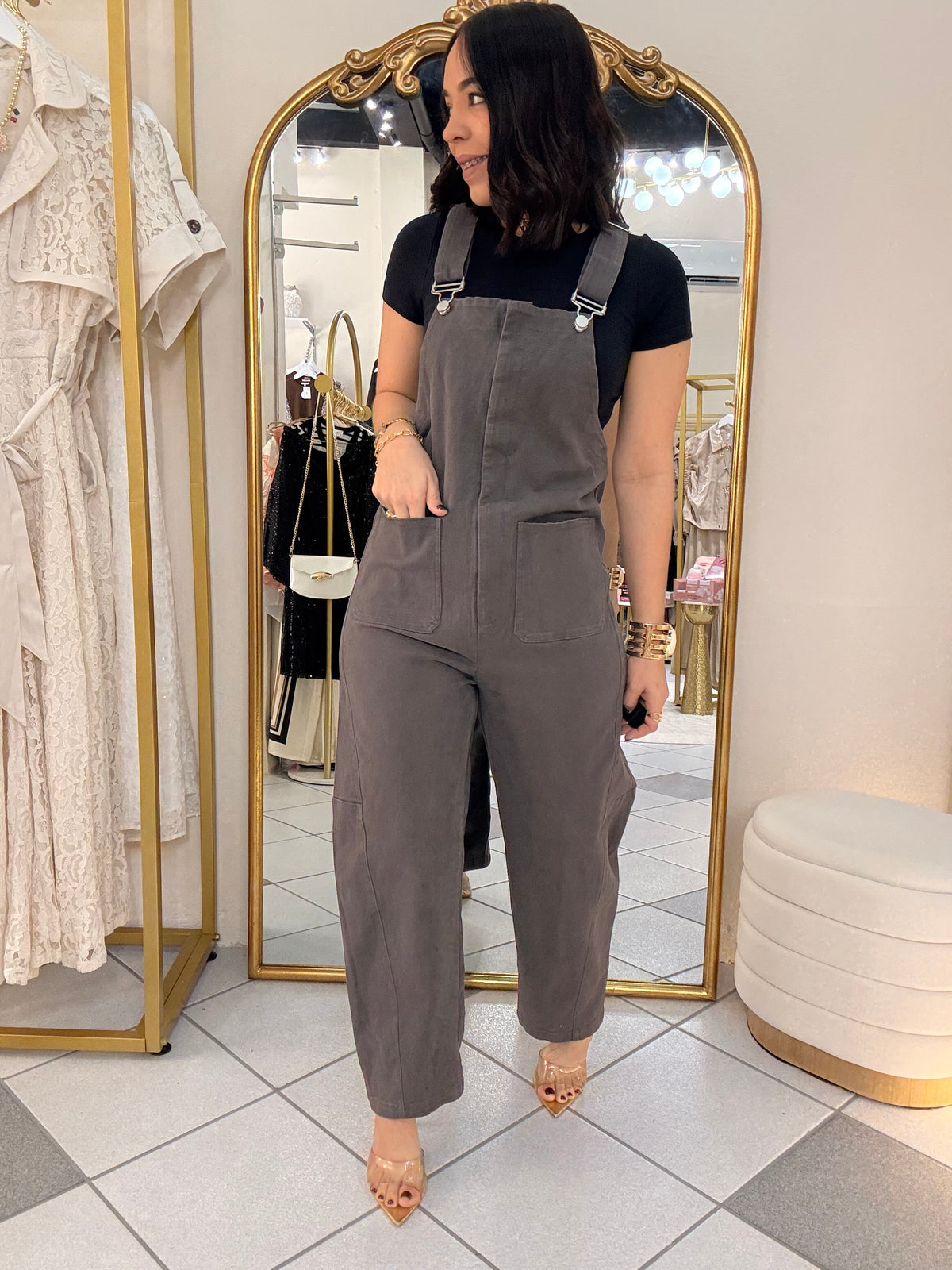 GRIS JUMPSUIT DENIM