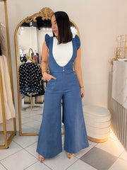 MICHELLE " DENIM JUMPSUIT