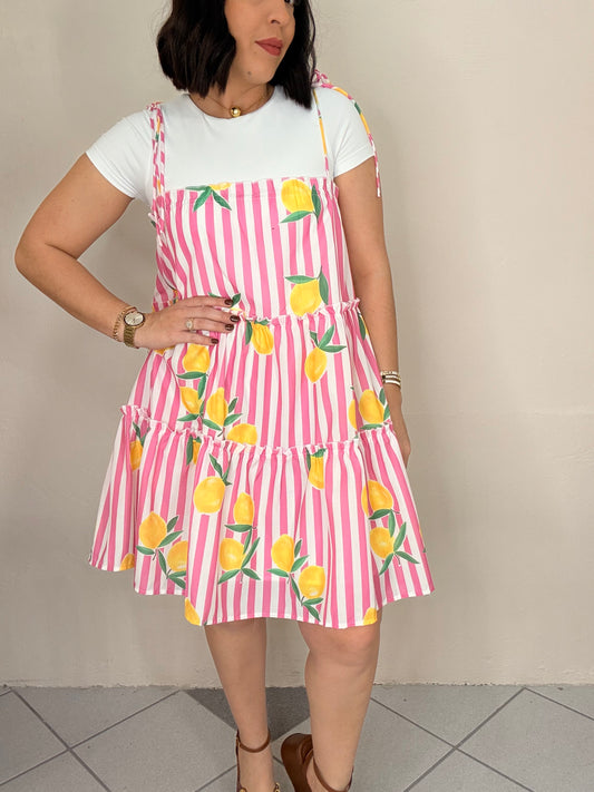 LIMÓN PINK  DRESS