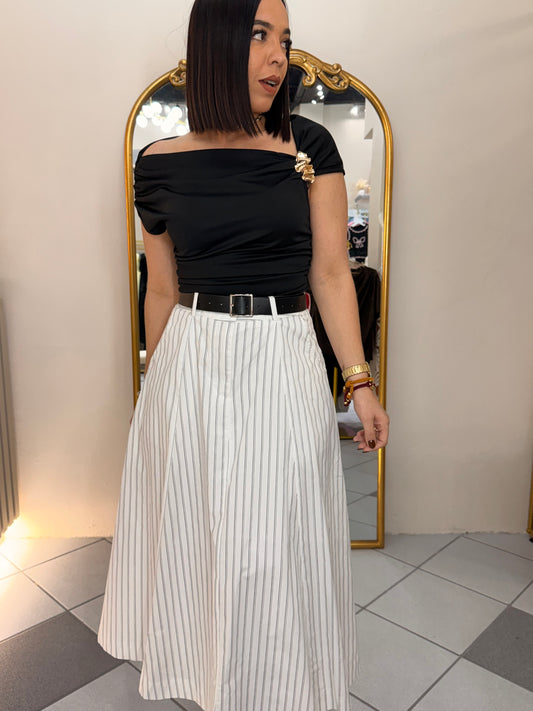 LIA" BLUSA NEGRA
