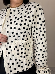 LEILA POLKA DOT JACKET