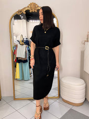 CHIC" BLACK DRESS