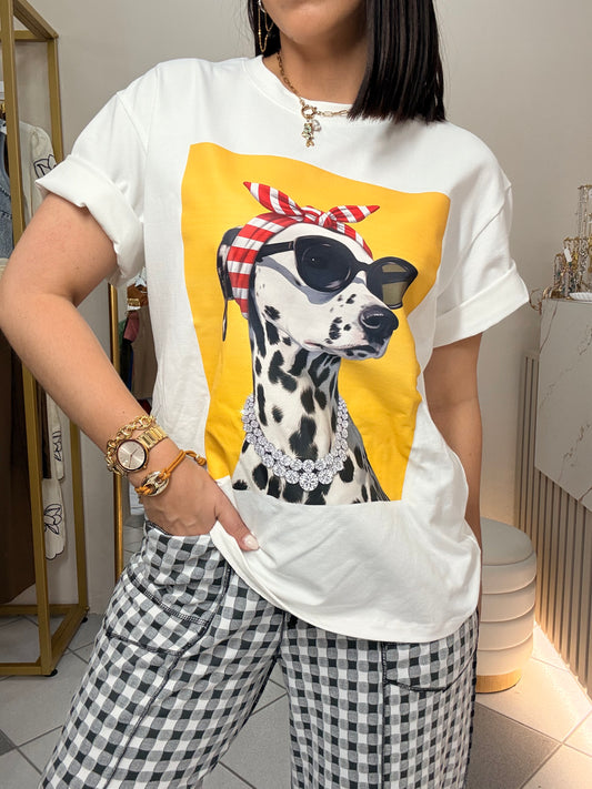 DOG TSHIRT DALMATA