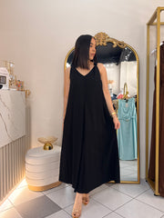 NELIZA MAXI DRESS BLACK