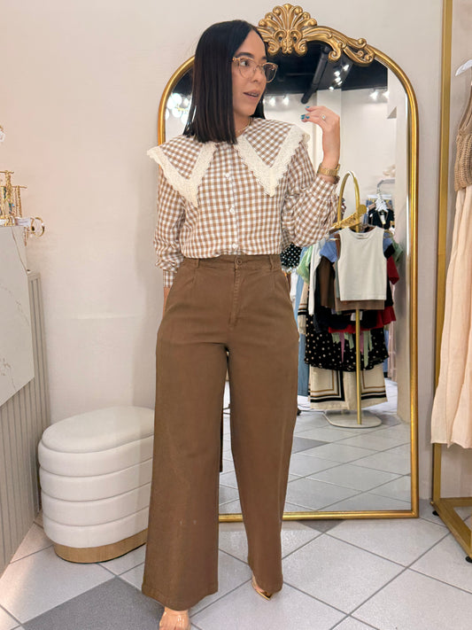 PAOLA¨ PANTALÓN BROWN