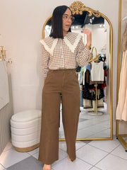 PAOLA¨ PANTALÓN BROWN