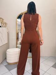 NINOSHKA¨ BROWN JUMPSUIT