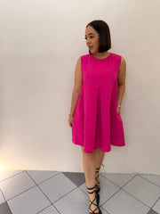 TANAIRI MAGENTA DRESS