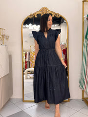 FRANCES DENIM DRESS