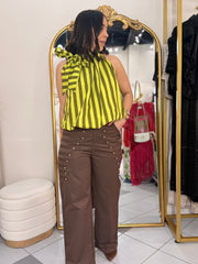KATIANA" GREEN TOP
