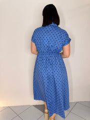 ESMERAY" POLKA DOT  DRESS