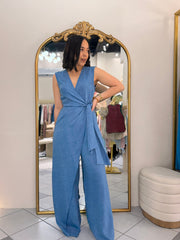BLUE  JUMPSUIT LAZO