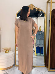 ITSA" BEIGE DRESS