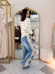 YÉSICA “ PANTALÓN DETALLE LACES