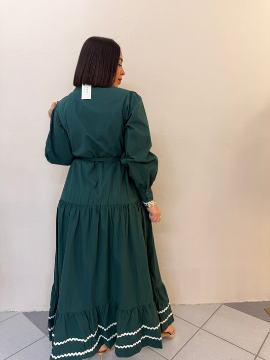 FRANCESA TEAL  MAXI DRESS