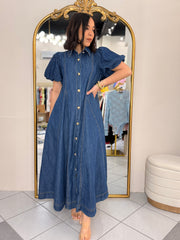 DARK DENIM DRESS