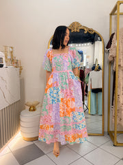MICHELLE" FLORAL DRESS