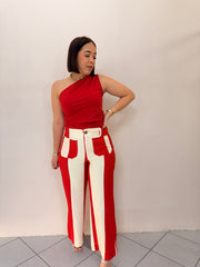 AURA RED  PANTALÓN
