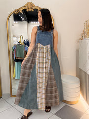 KAMILA" LIGHT DENIM DRESS