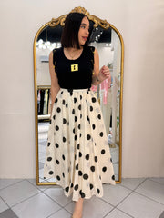 FALDA  POLKA DOTS