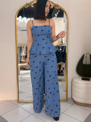 THAIRY SET AZUL POLKA DOT