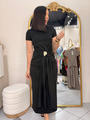 ERIKA BLACK DRESS